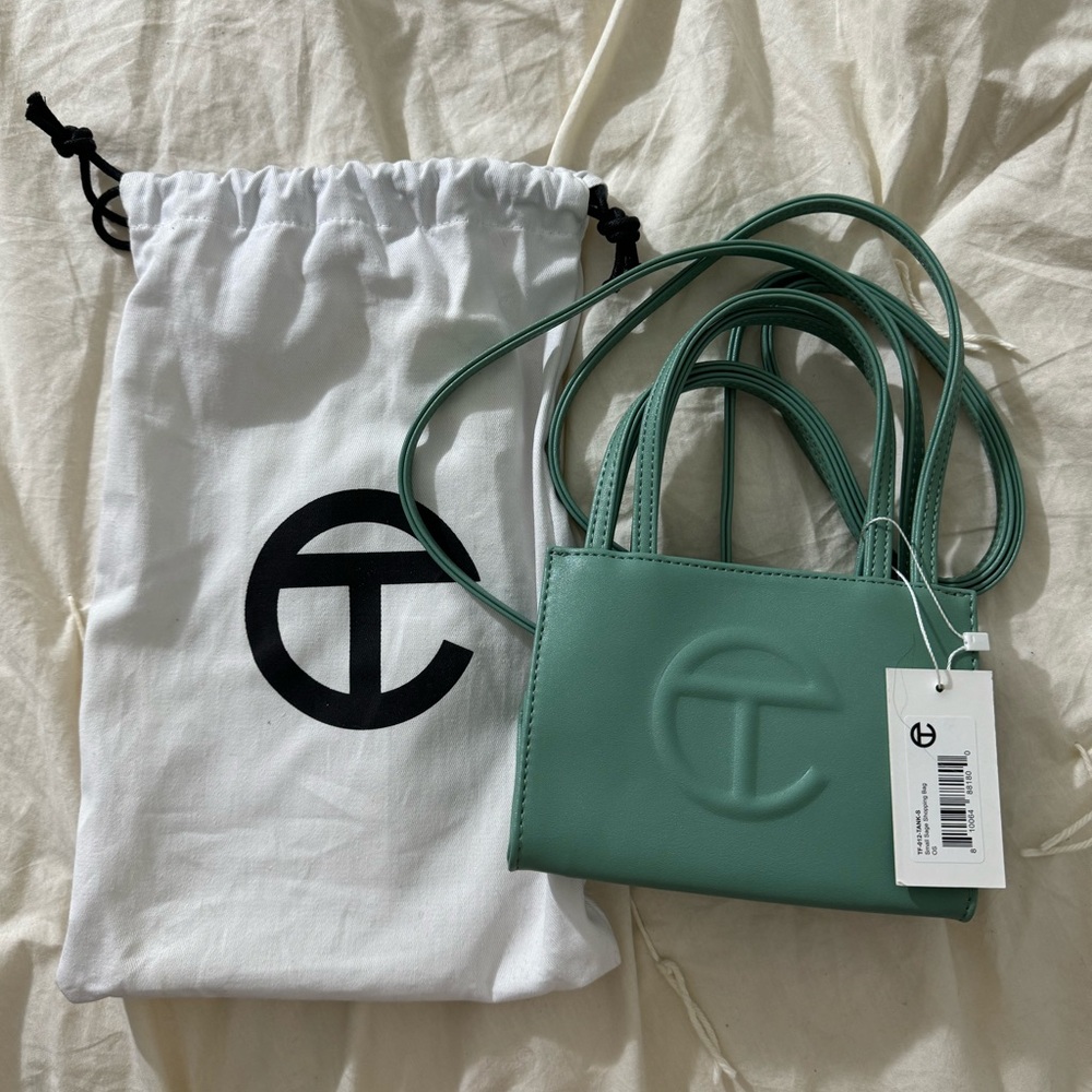 Small Telfar Shopping Bag - Sage